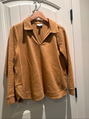 Collared V-Neck Women's Sweater